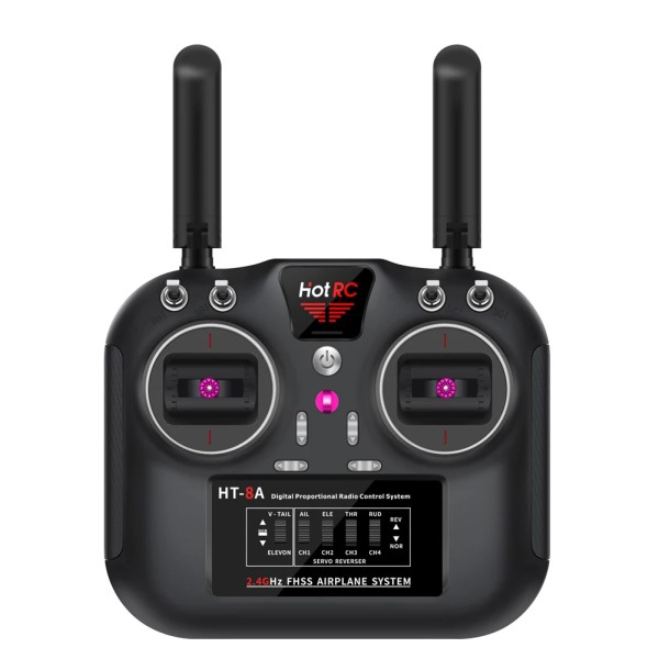 Hotrc HT-8A 2.4G 8CH RC FHSS & 8CH mit Box für Drohne Rc Flugzeug Hubschrauber Spielzeug Teile